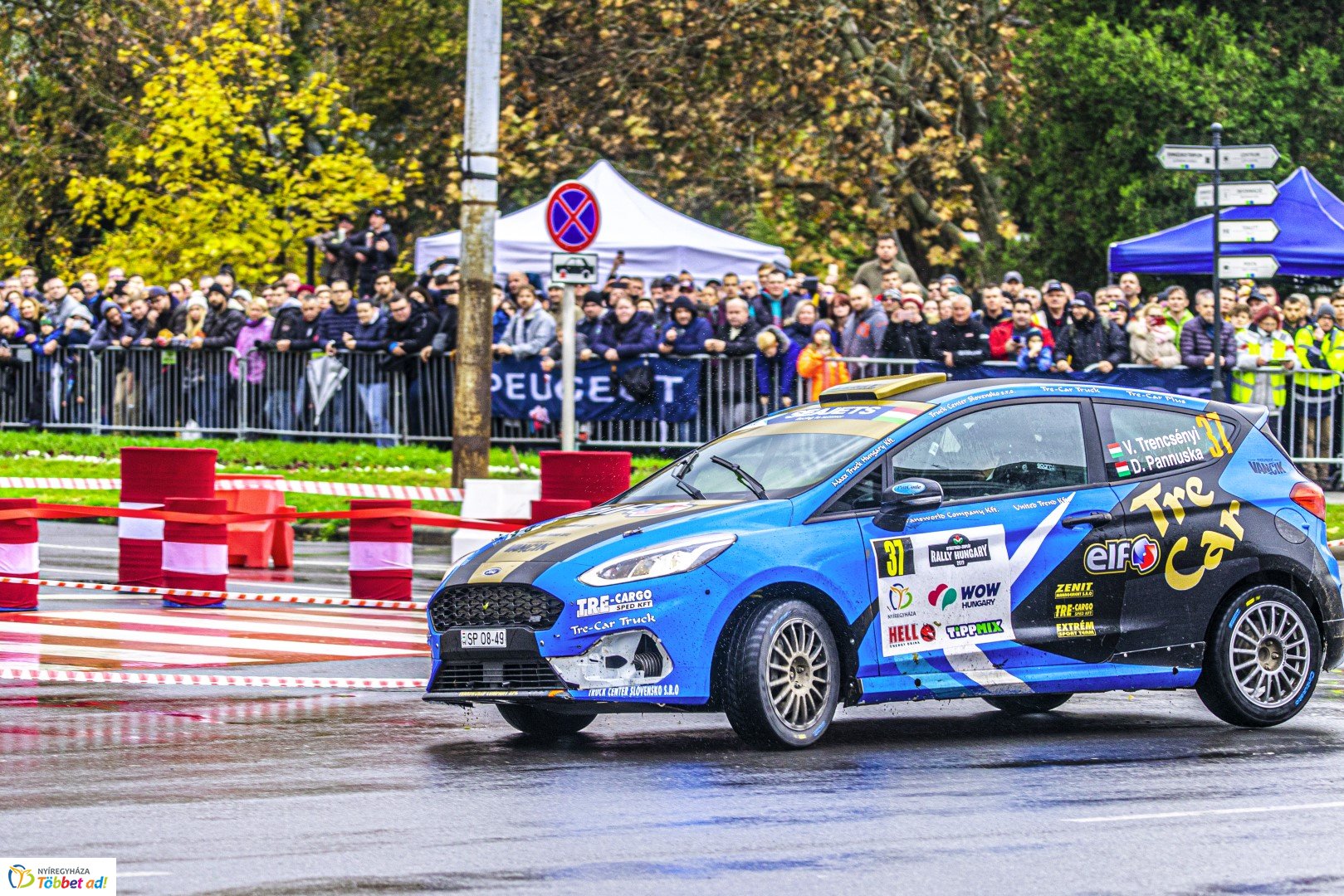 Benzingőz, gumicsikorgás... Ilyen volt a Nyíregyháza Rally EB