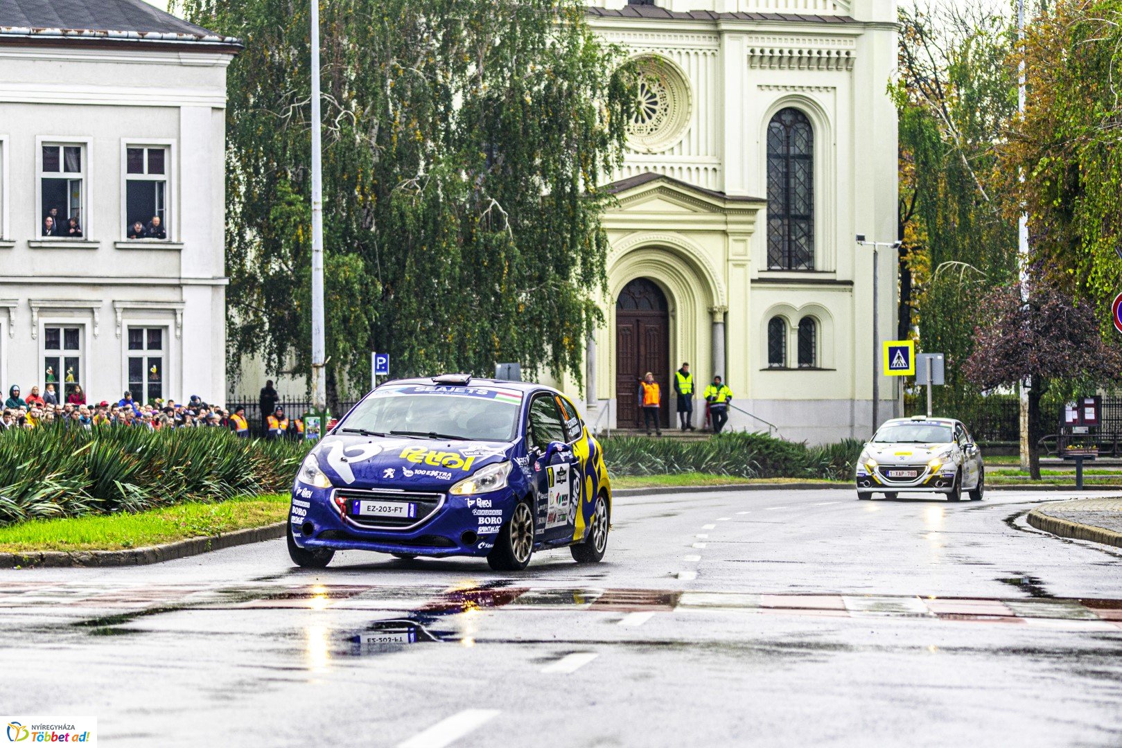 Benzingőz, gumicsikorgás... Ilyen volt a Nyíregyháza Rally EB