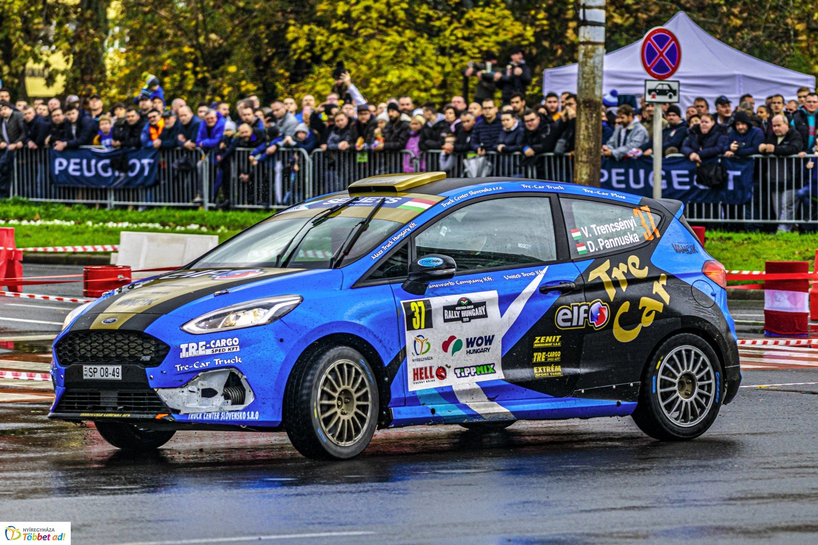 Benzingőz, gumicsikorgás... Ilyen volt a Nyíregyháza Rally EB
