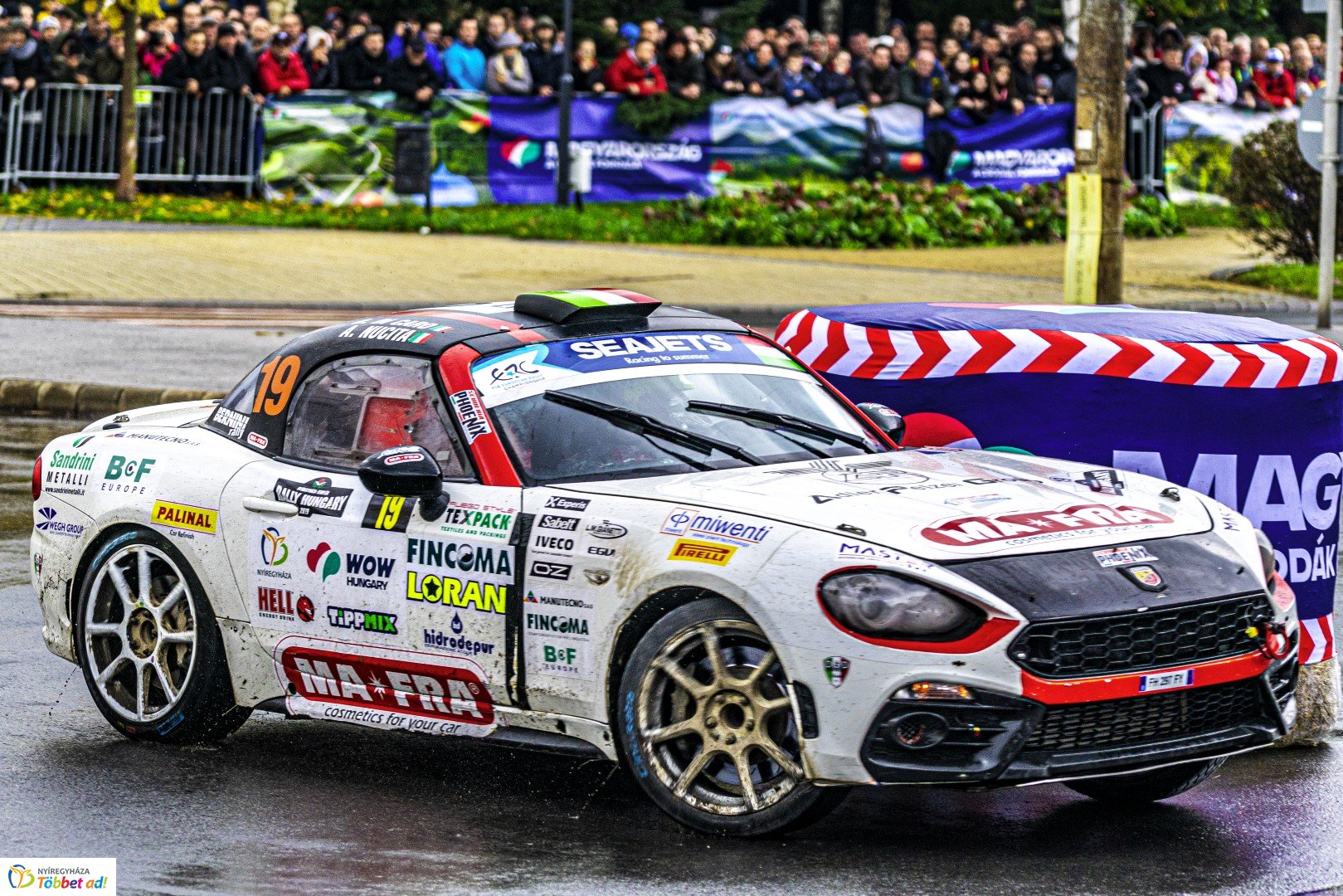 Benzingőz, gumicsikorgás... Ilyen volt a Nyíregyháza Rally EB