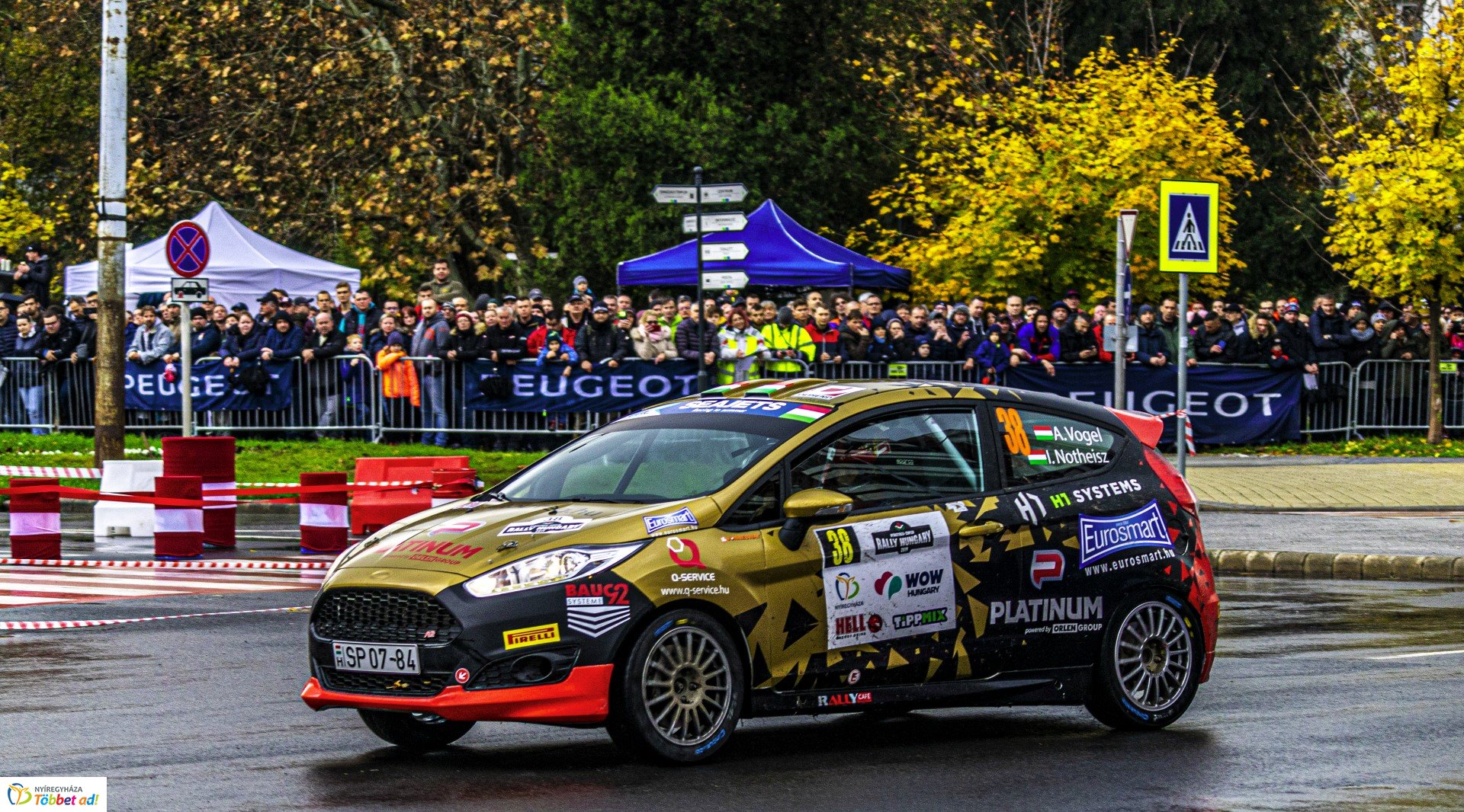 Benzingőz, gumicsikorgás... Ilyen volt a Nyíregyháza Rally EB