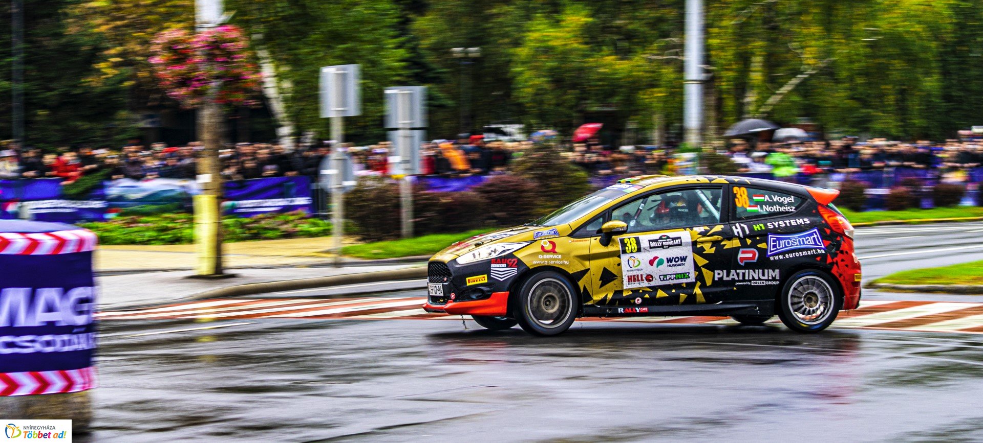 Benzingőz, gumicsikorgás... Ilyen volt a Nyíregyháza Rally EB