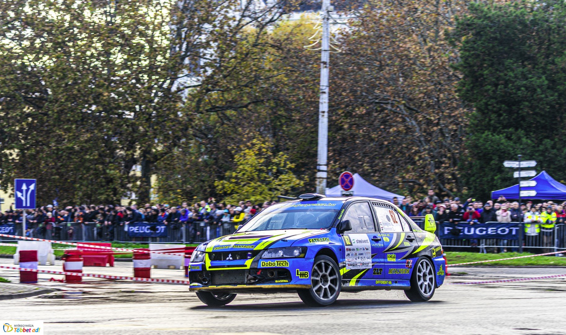 Benzingőz, gumicsikorgás... Ilyen volt a Nyíregyháza Rally EB
