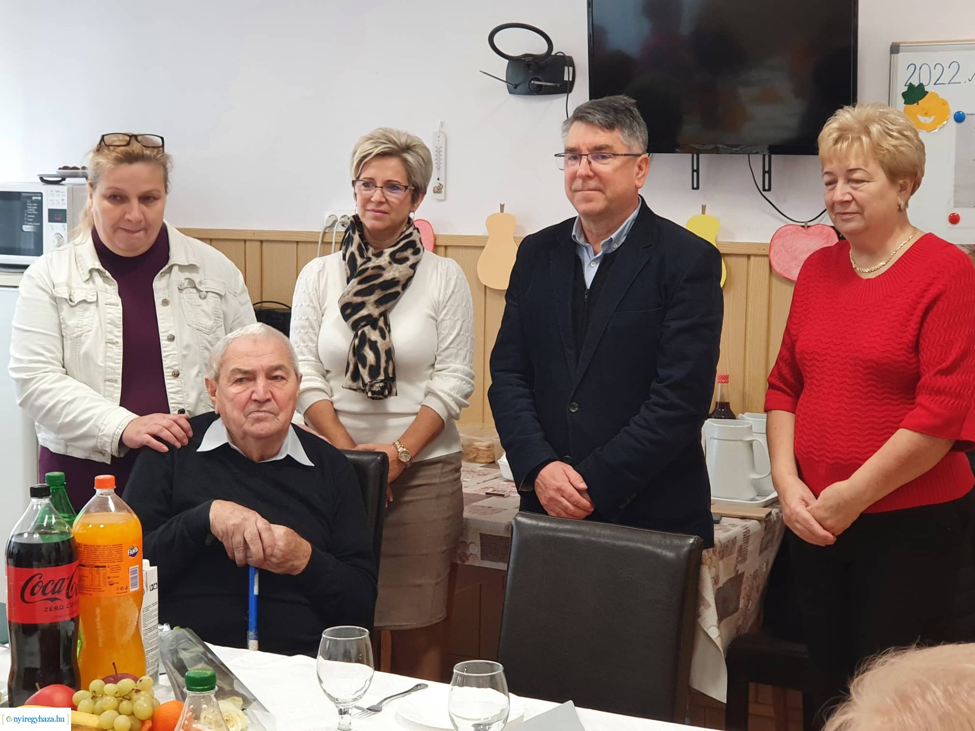 Berei Jánost 90. születésnapja alkalmából köszöntötték