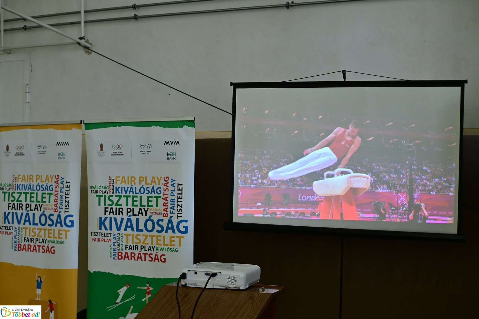 Berki Krisztián olimpikon a Kossuth Lajos gimnáziumban - 2026