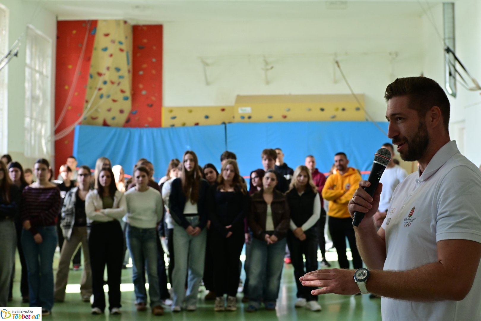 Berki Krisztián olimpikon a Kossuth Lajos gimnáziumban - 2026