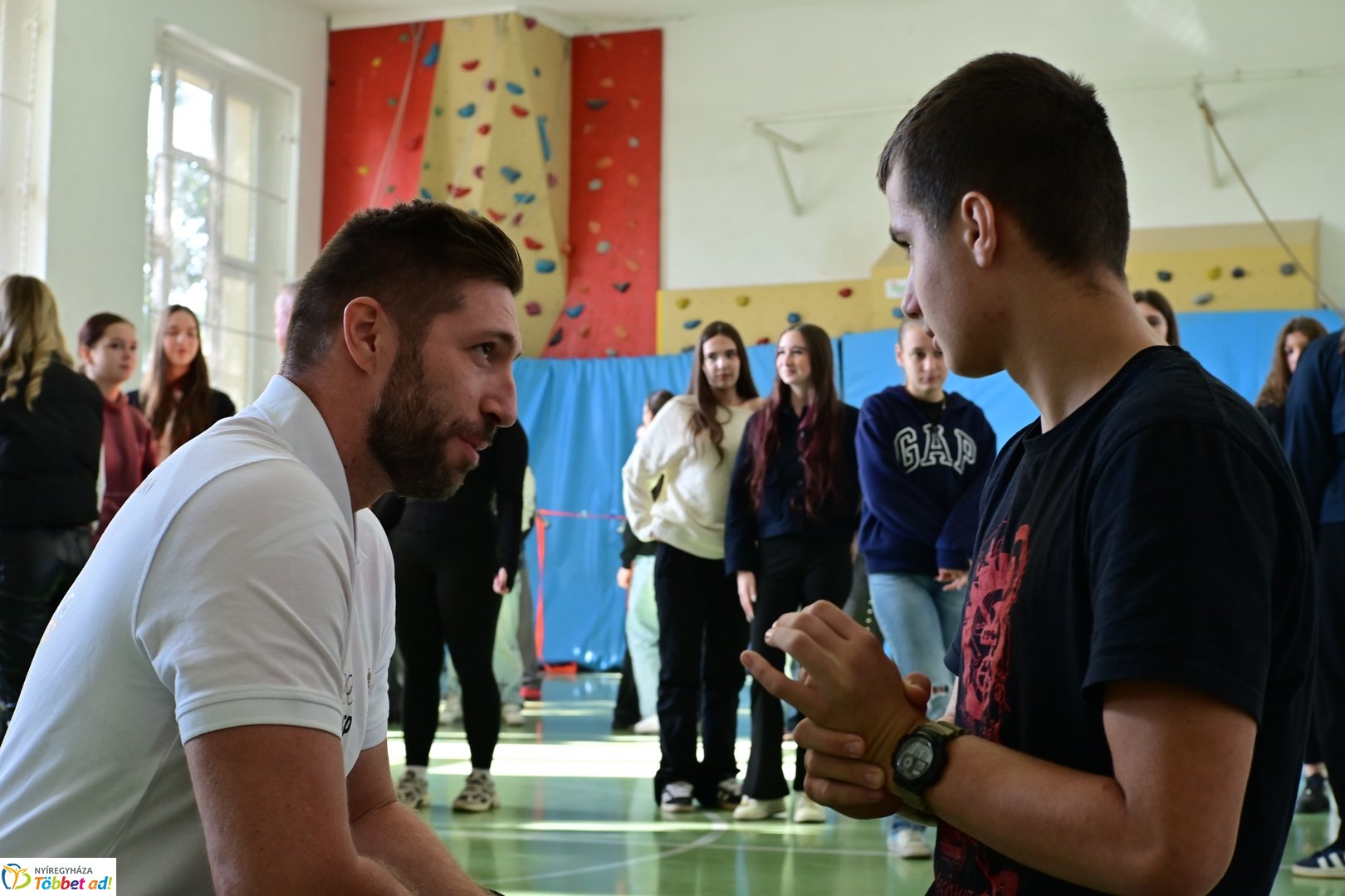 Berki Krisztián olimpikon a Kossuth Lajos gimnáziumban - 2026
