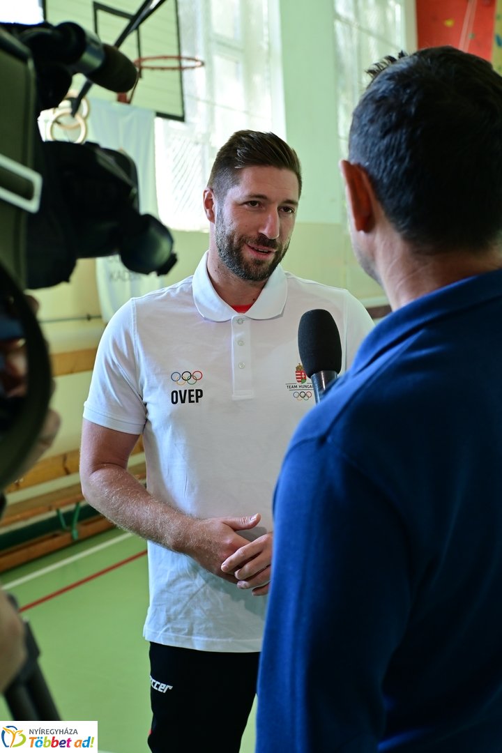 Berki Krisztián olimpikon a Kossuth Lajos gimnáziumban - 2026