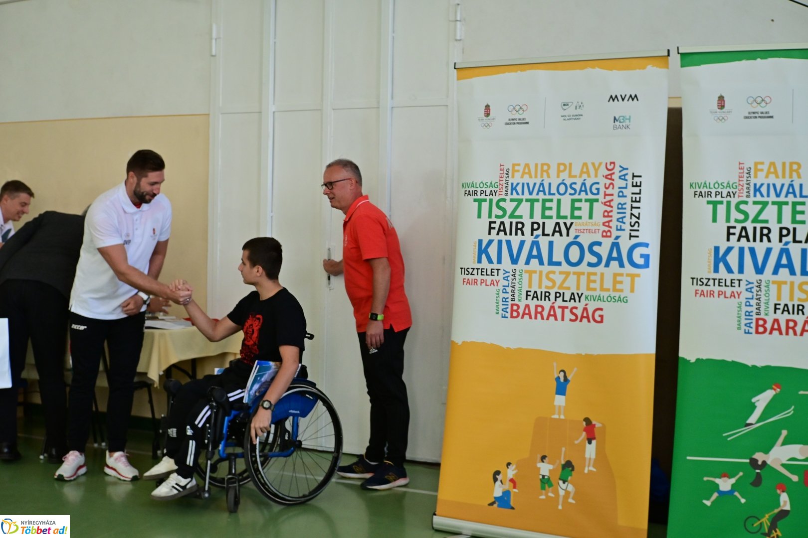 Berki Krisztián olimpikon a Kossuth Lajos gimnáziumban - 2026