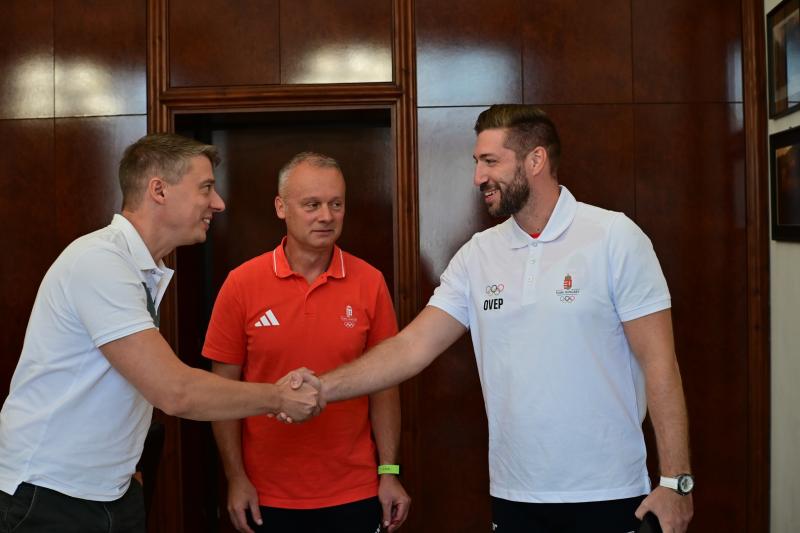 Berki Krisztián olimpikon a Kossuth Lajos gimnáziumban - 2026