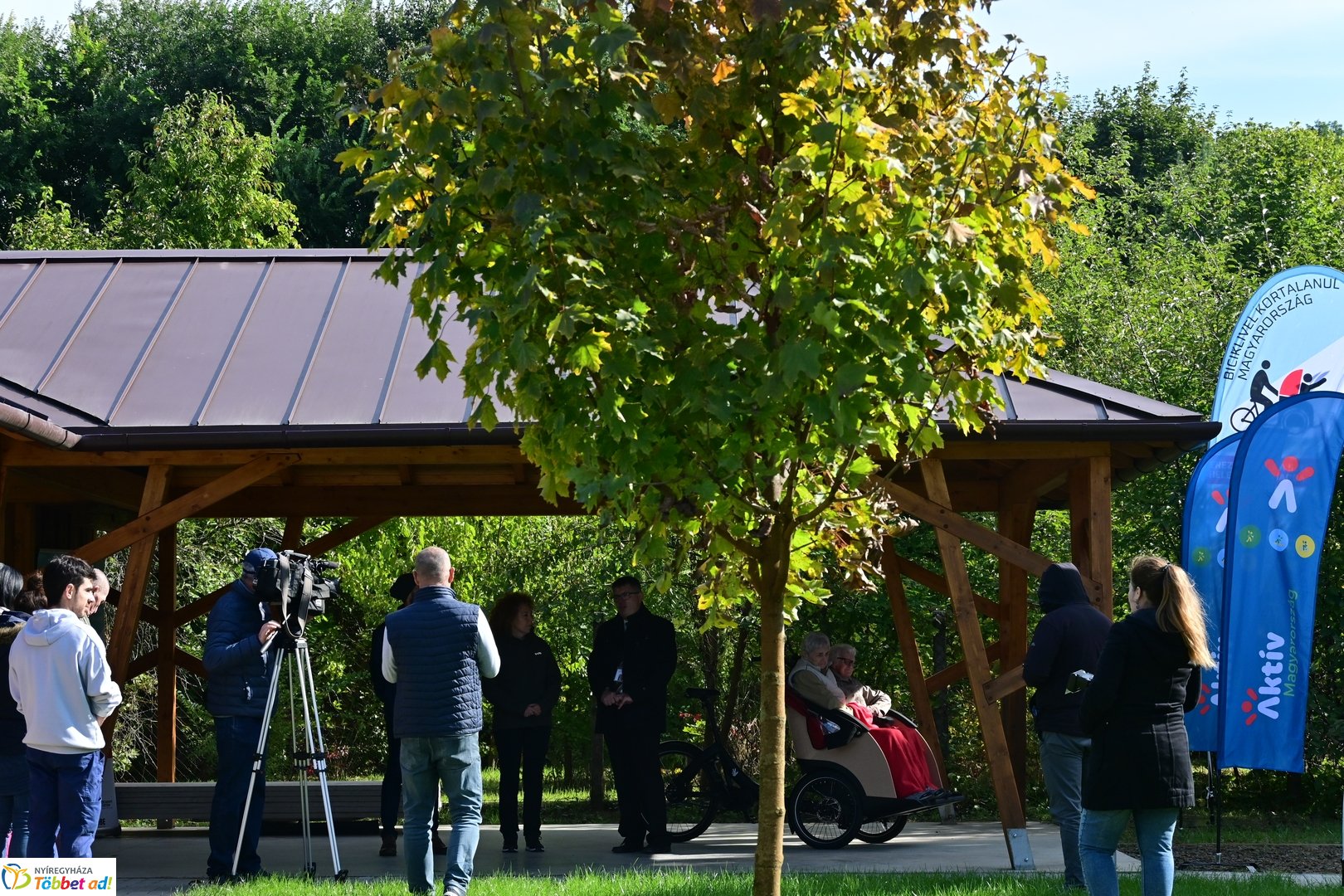 Biciklivel kortalanul Magyarország Sóstón 2025