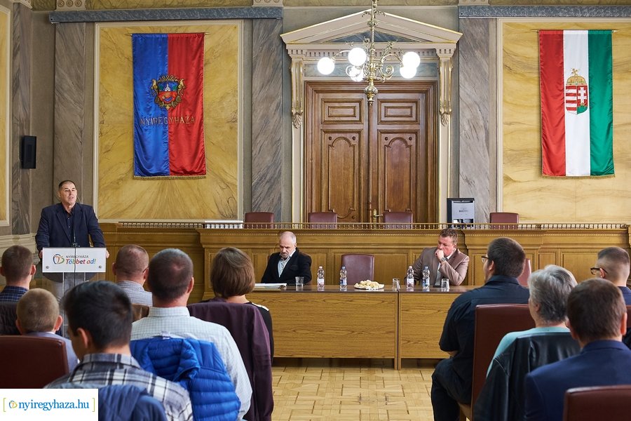 Birkózói díjak a Városházán