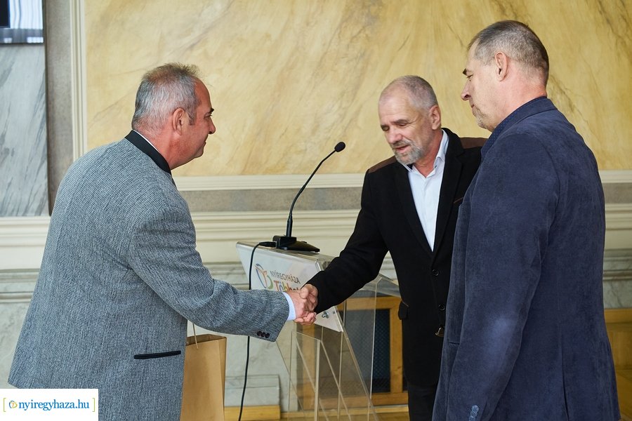 Birkózói díjak a Városházán