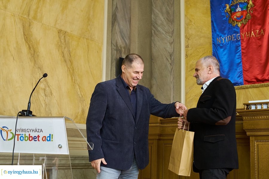 Birkózói díjak a Városházán