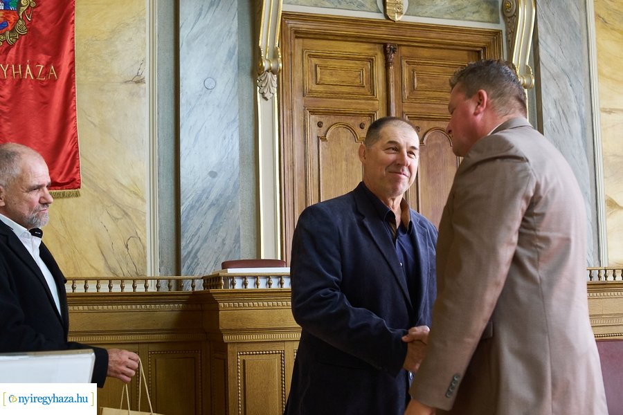 Birkózói díjak a Városházán