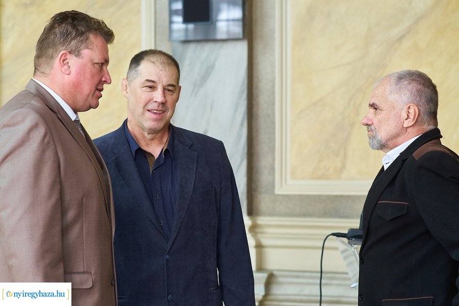 Birkózói díjak a Városházán