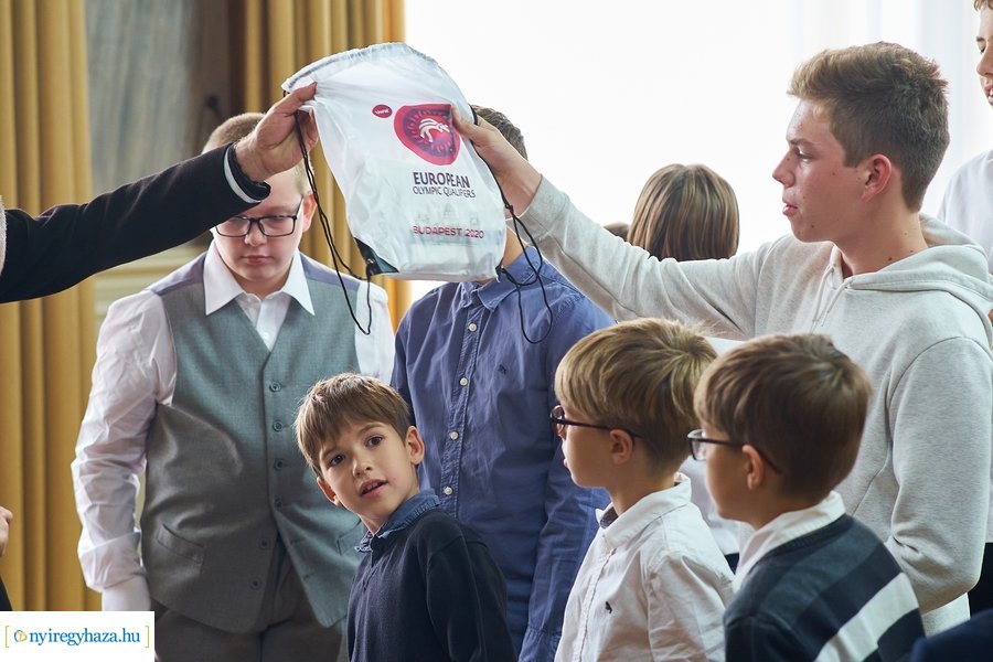 Birkózói díjak a Városházán