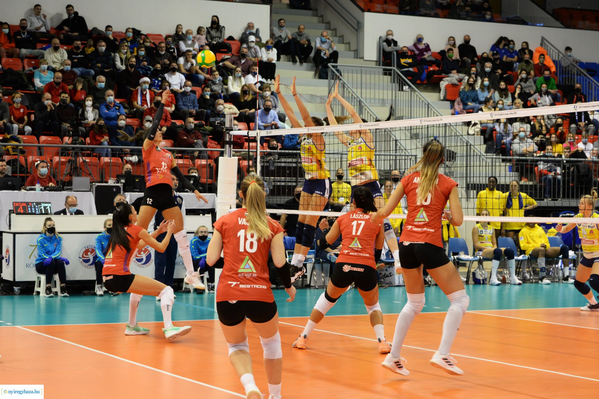 BL győztes ellen játszott a FATUM Nyíregyháza