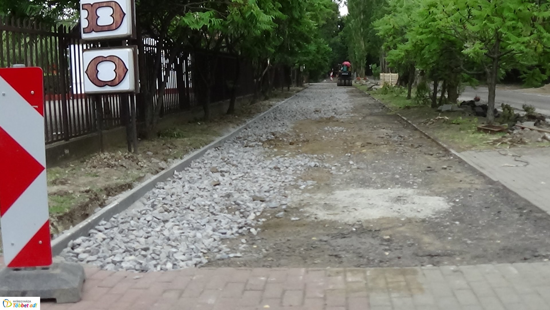 Blaha Lujza sétány felújítása