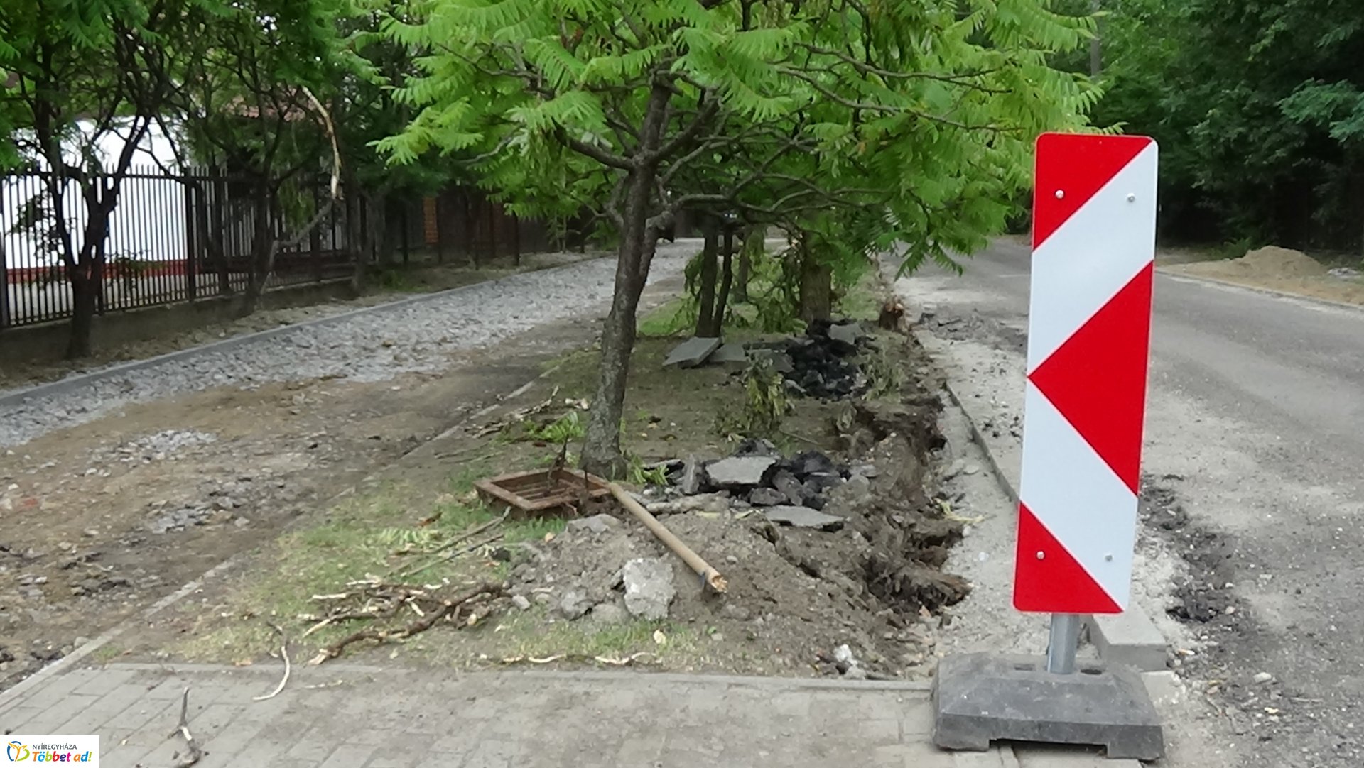 Blaha Lujza sétány felújítása