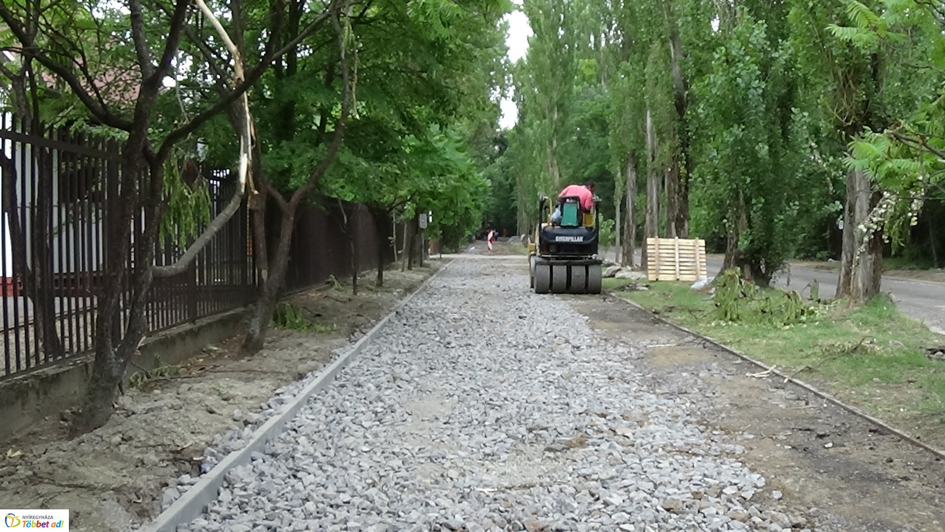Blaha Lujza sétány felújítása