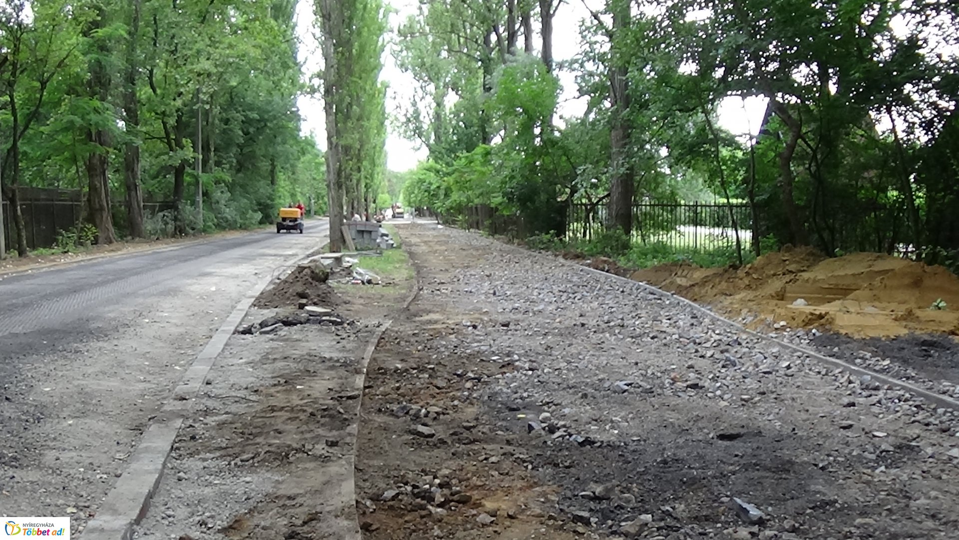 Blaha Lujza sétány felújítása