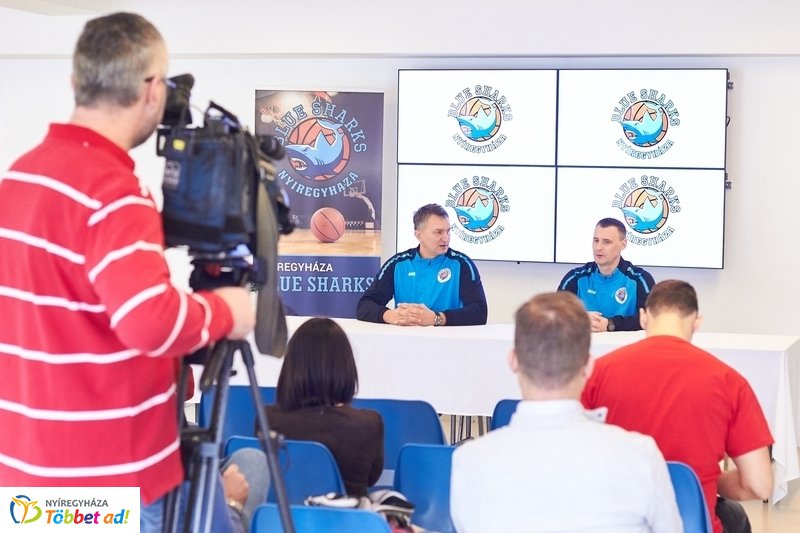 Blue Sharks sajtótájékoztató