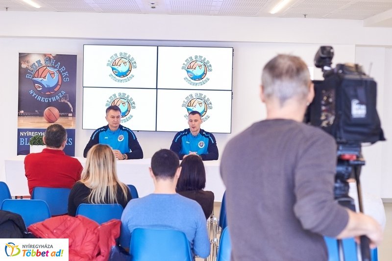 Blue Sharks sajtótájékoztató