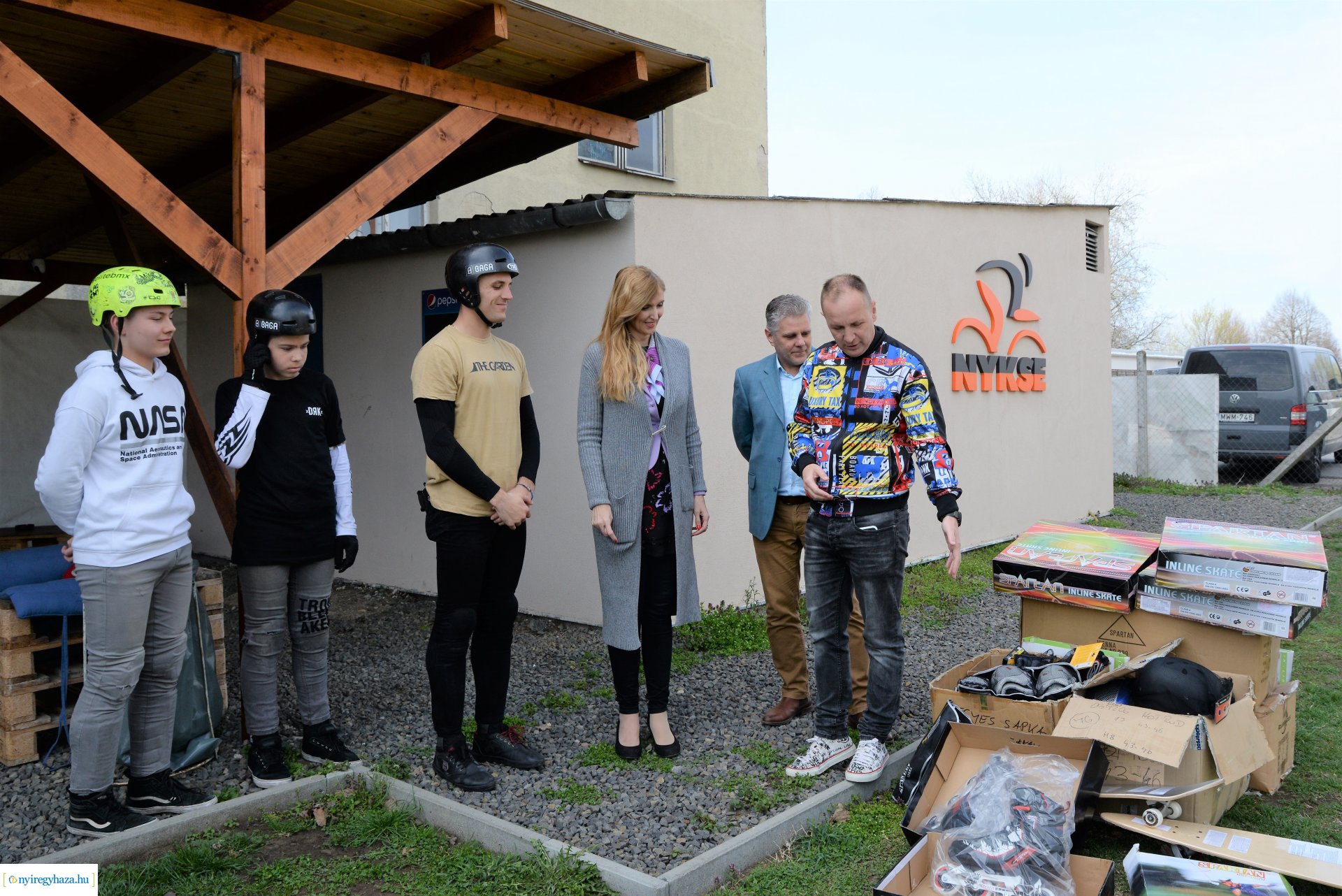 BMX bemutató a Kertvárosban