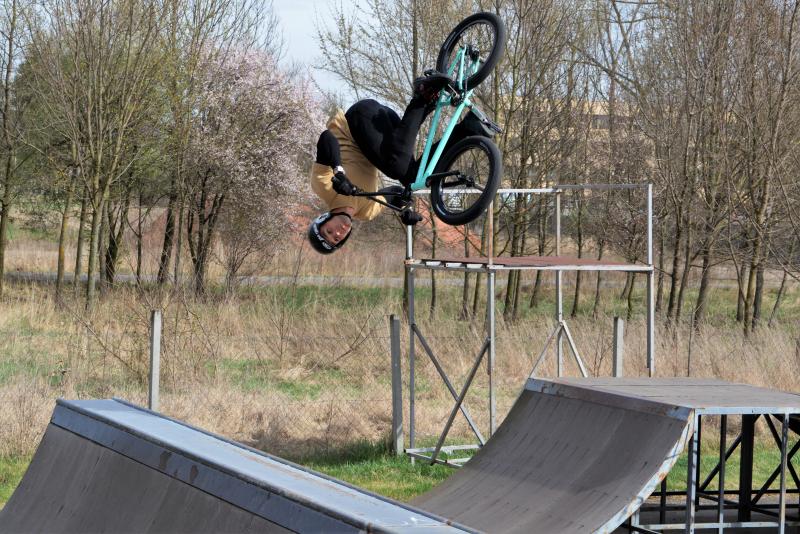 BMX bemutató a Kertvárosban