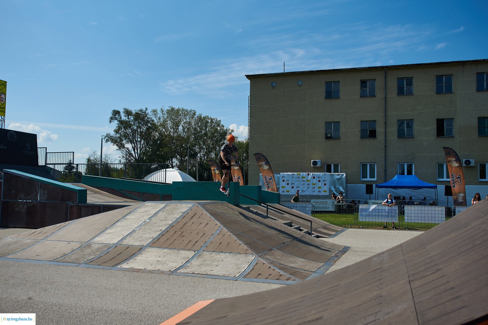 BMX és roller verseny Nyíregyházán