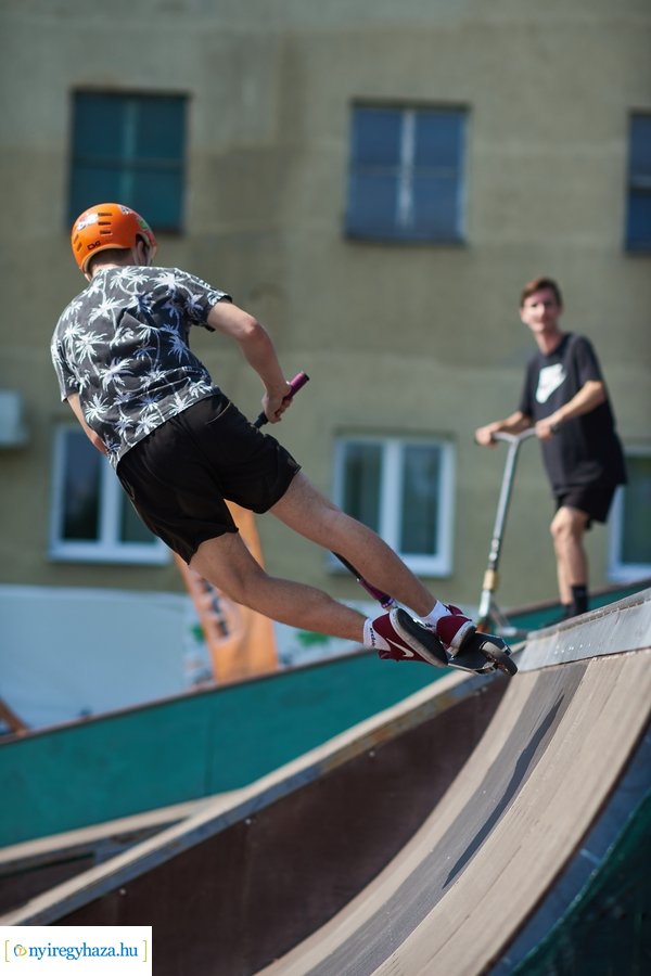 BMX és roller verseny Nyíregyházán