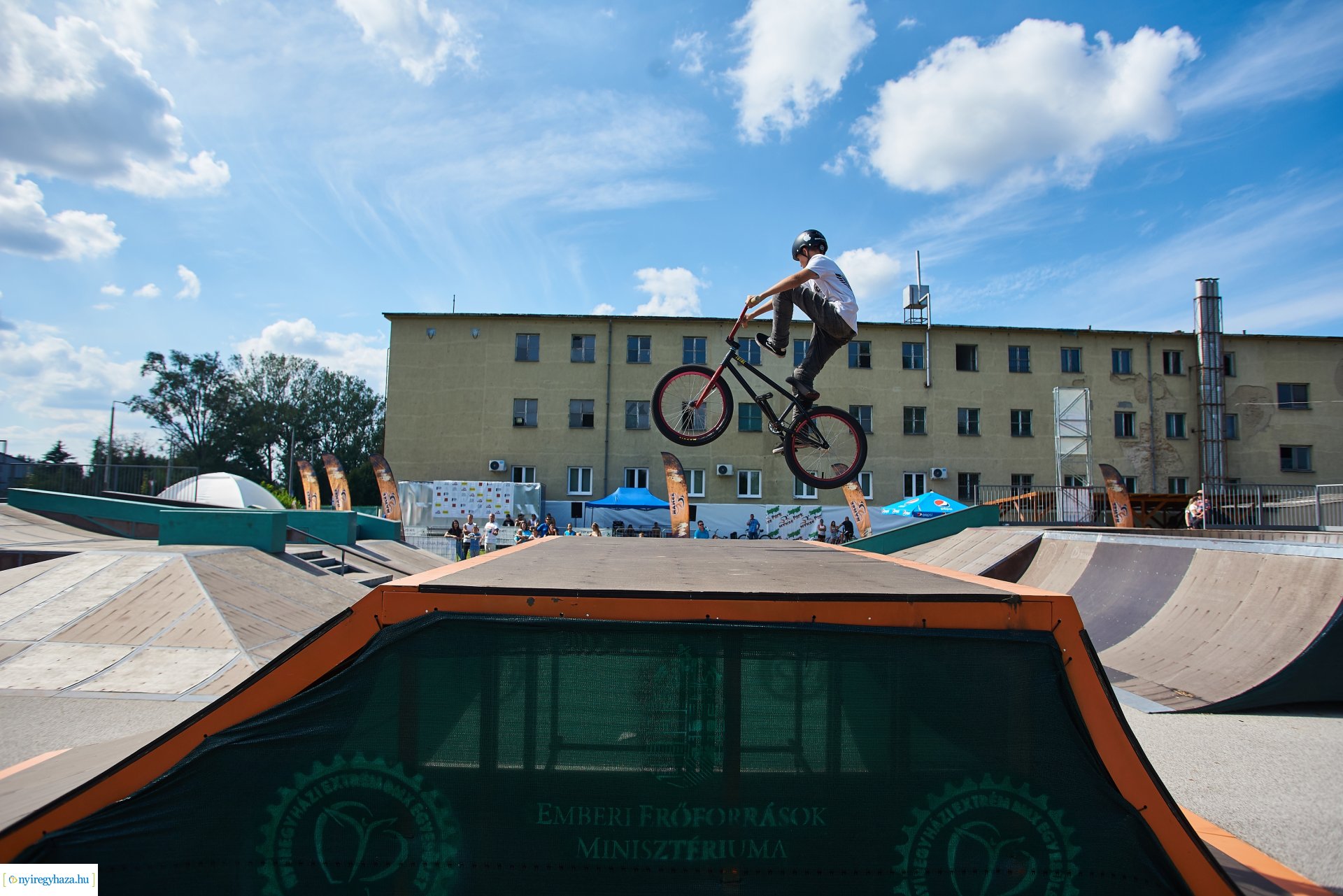 BMX és roller verseny Nyíregyházán
