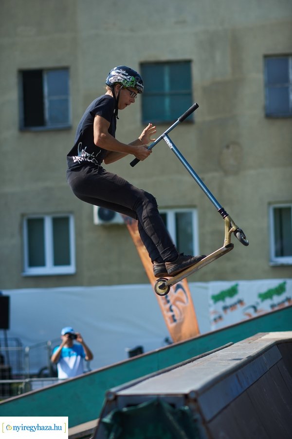BMX és roller verseny Nyíregyházán