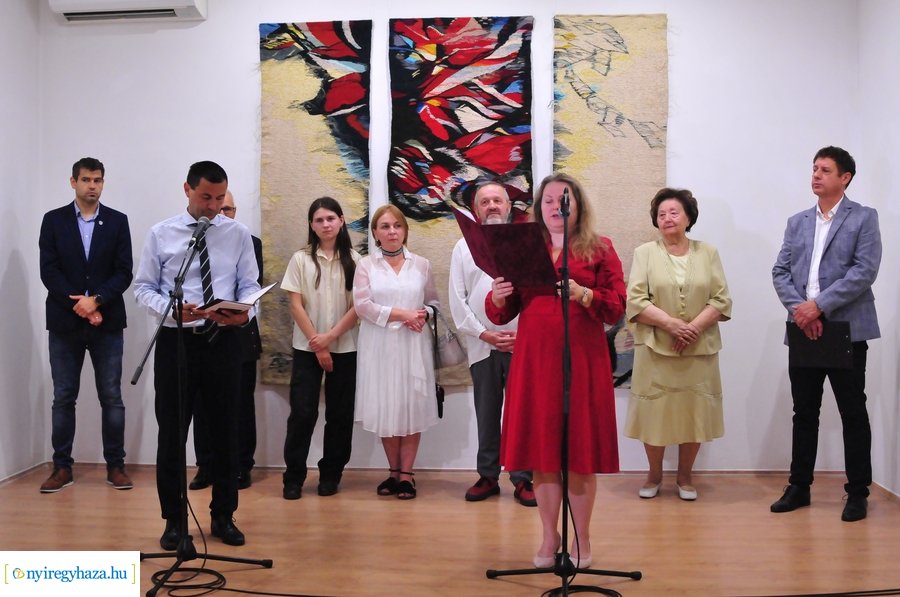 Bohdan Hubal kiállítása a Városi Galériában