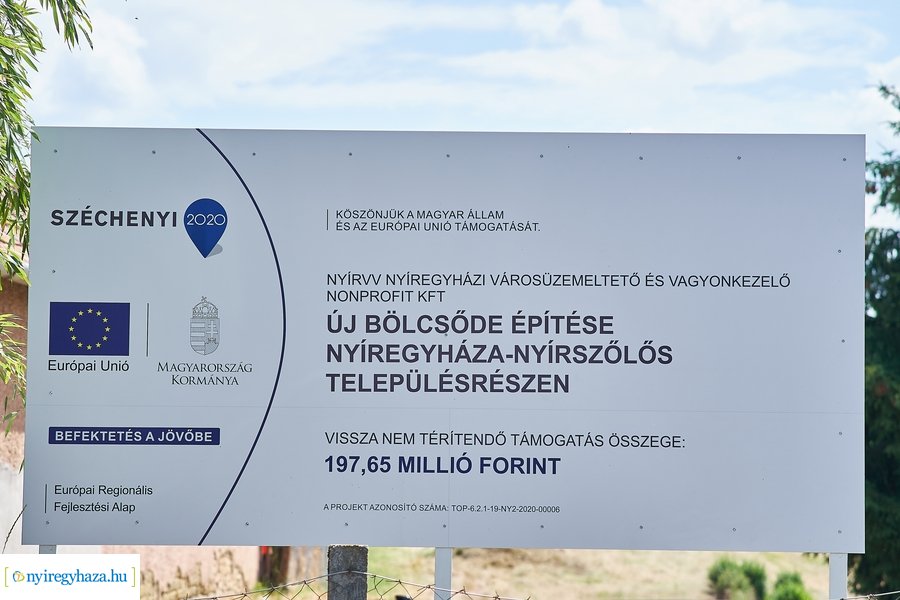 Bölcsőde épül Nyírszőlősön - sajtótájékoztató