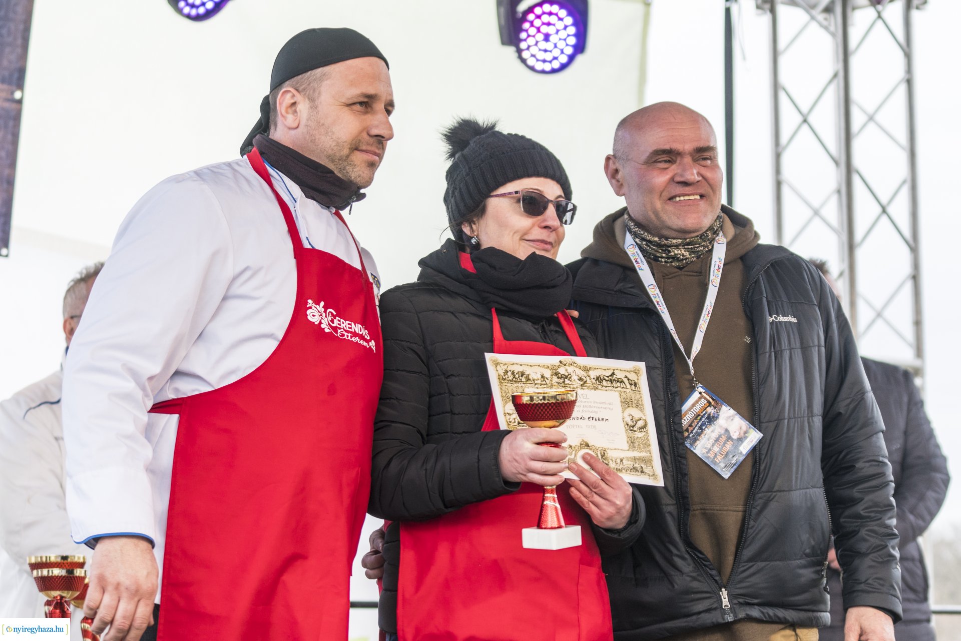 Böllérverseny eredményhírdetése