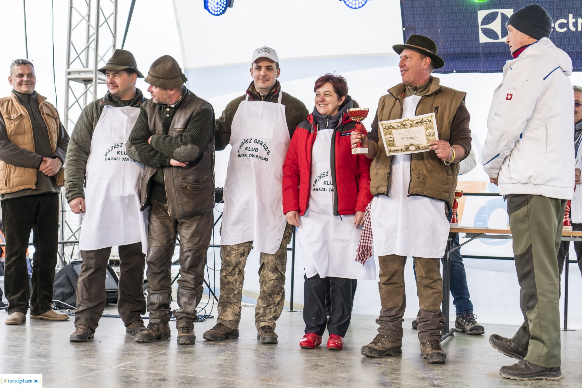 Böllérverseny eredményhírdetése
