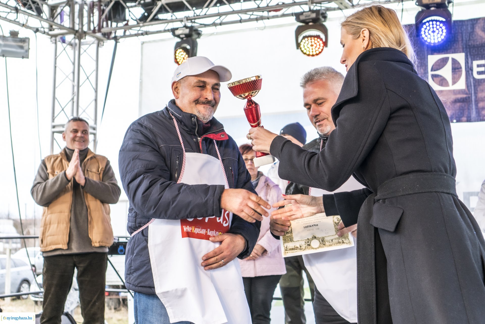 Böllérverseny eredményhírdetése