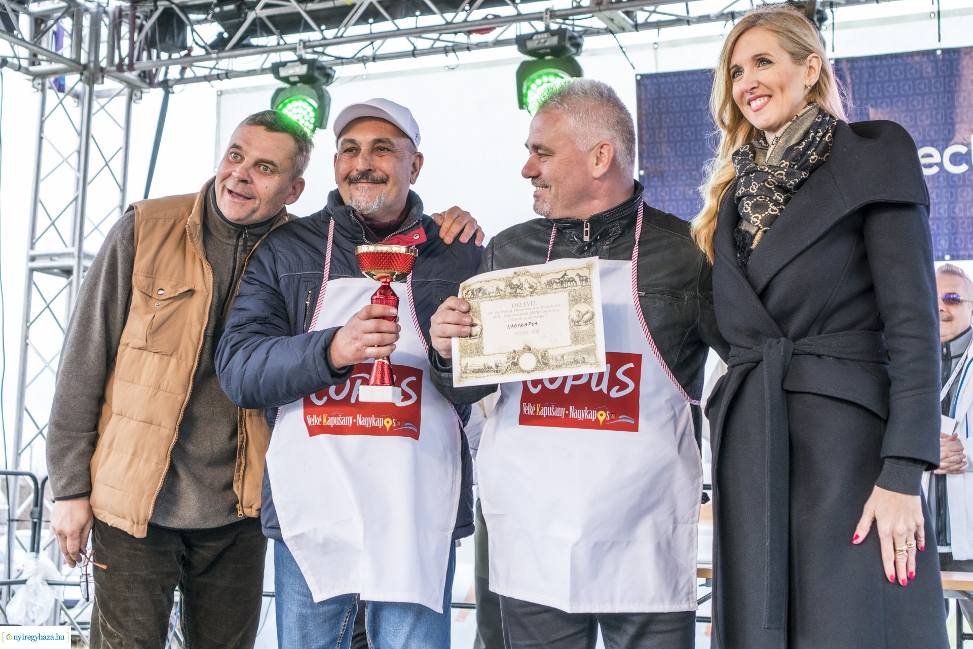 Böllérverseny eredményhírdetése