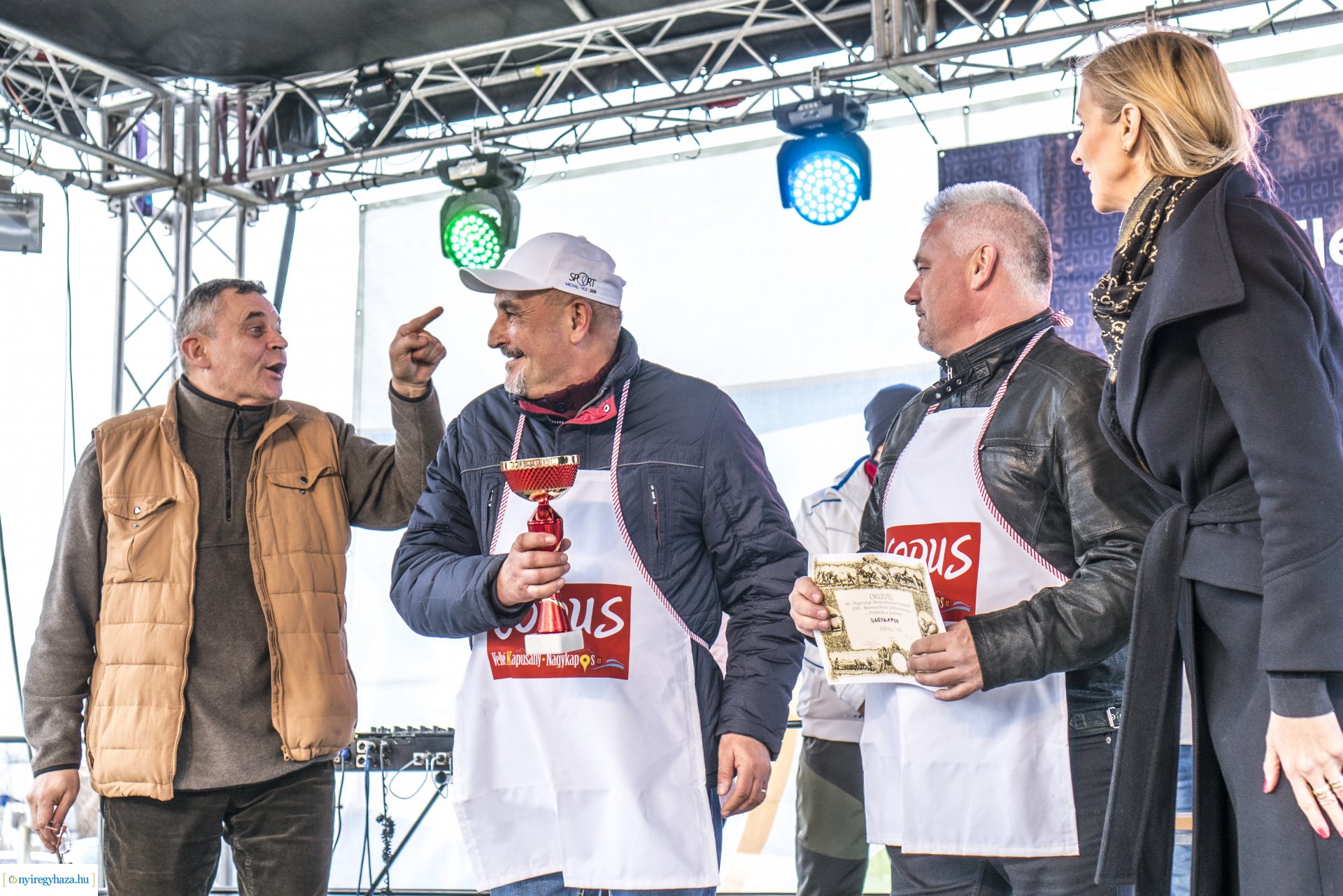 Böllérverseny eredményhírdetése