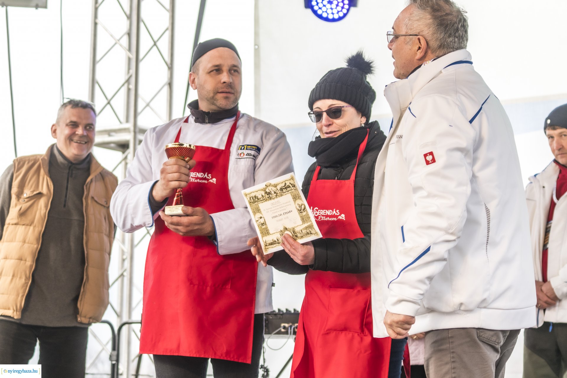 Böllérverseny eredményhírdetése