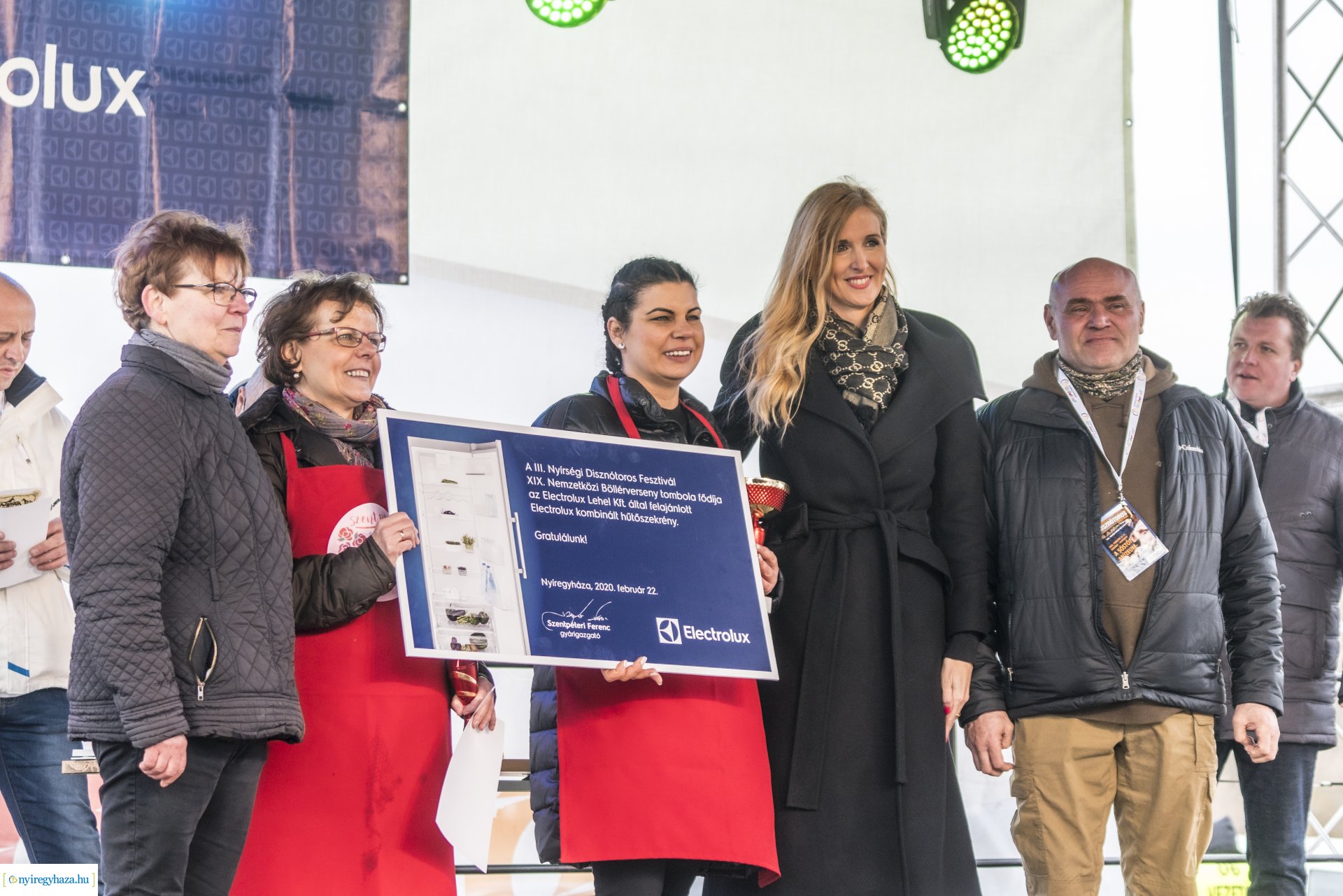 Böllérverseny eredményhírdetése