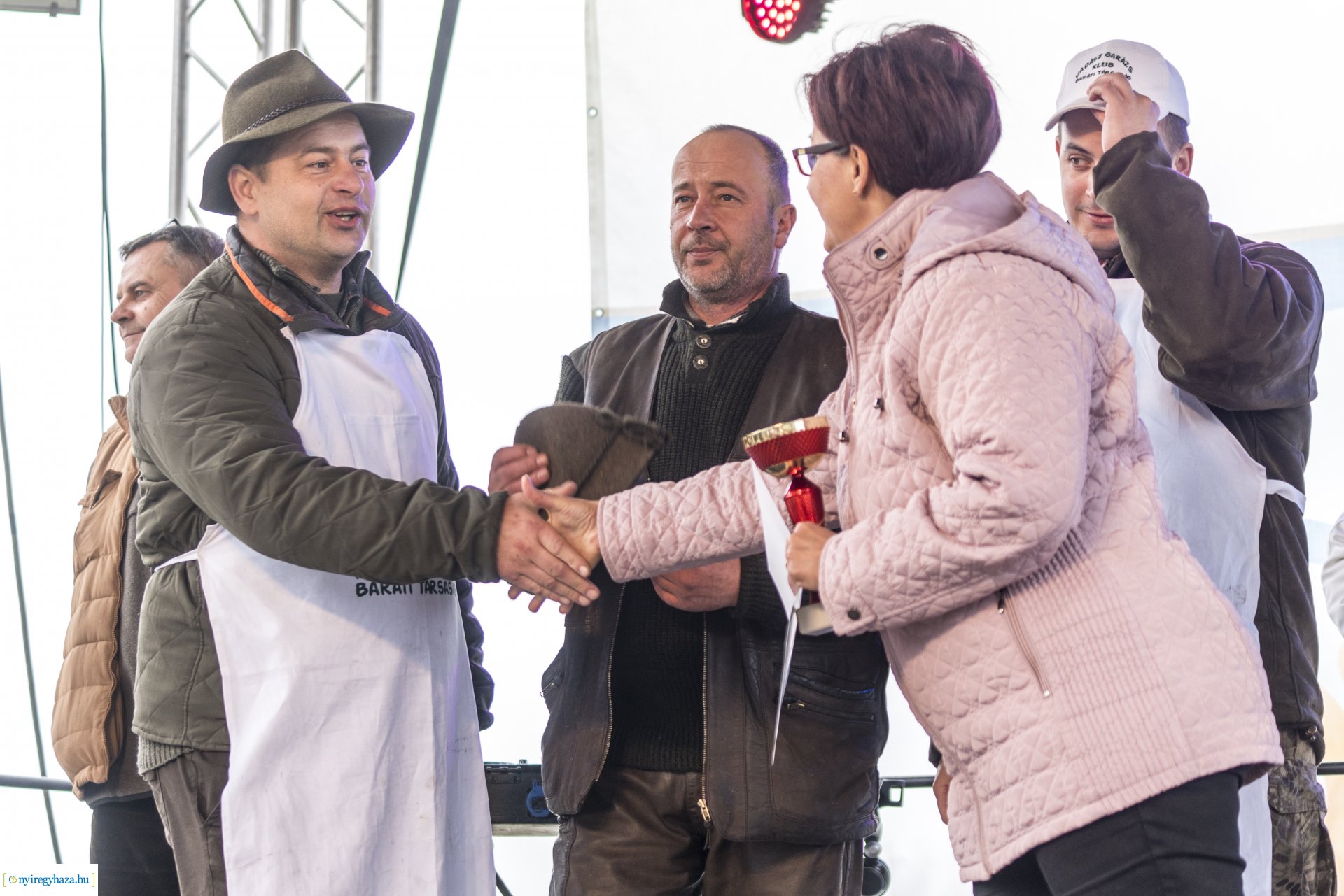 Böllérverseny eredményhírdetése