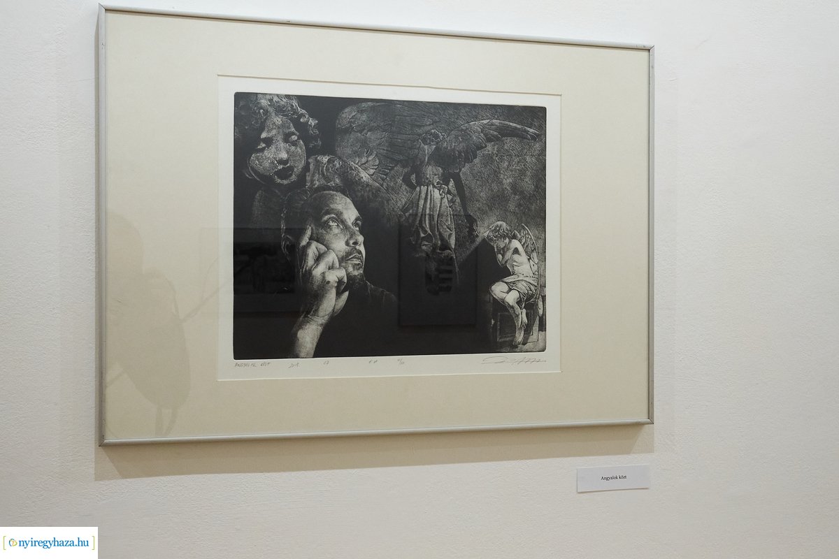 Börcsök Attila grafikusművész kiállítása