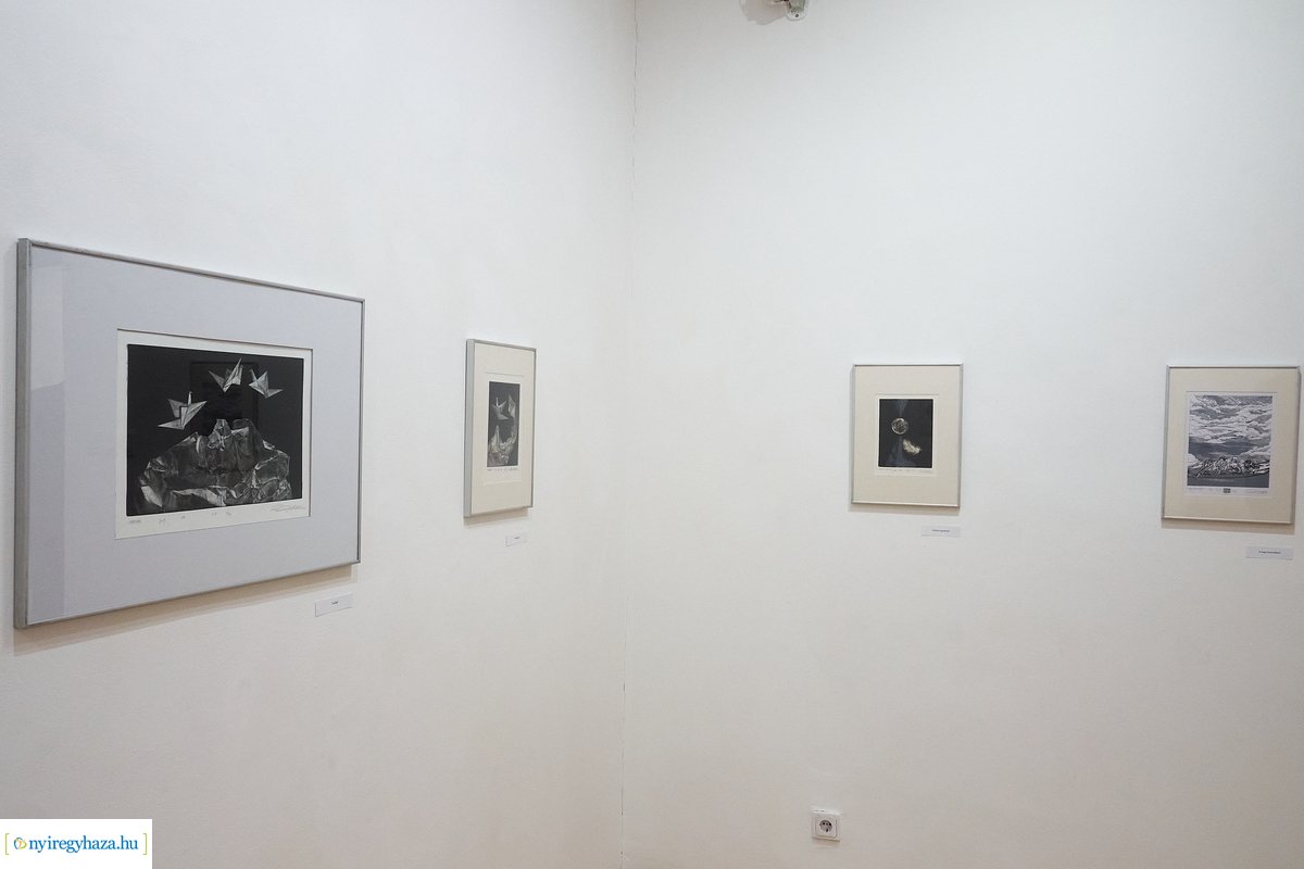 Börcsök Attila grafikusművész kiállítása