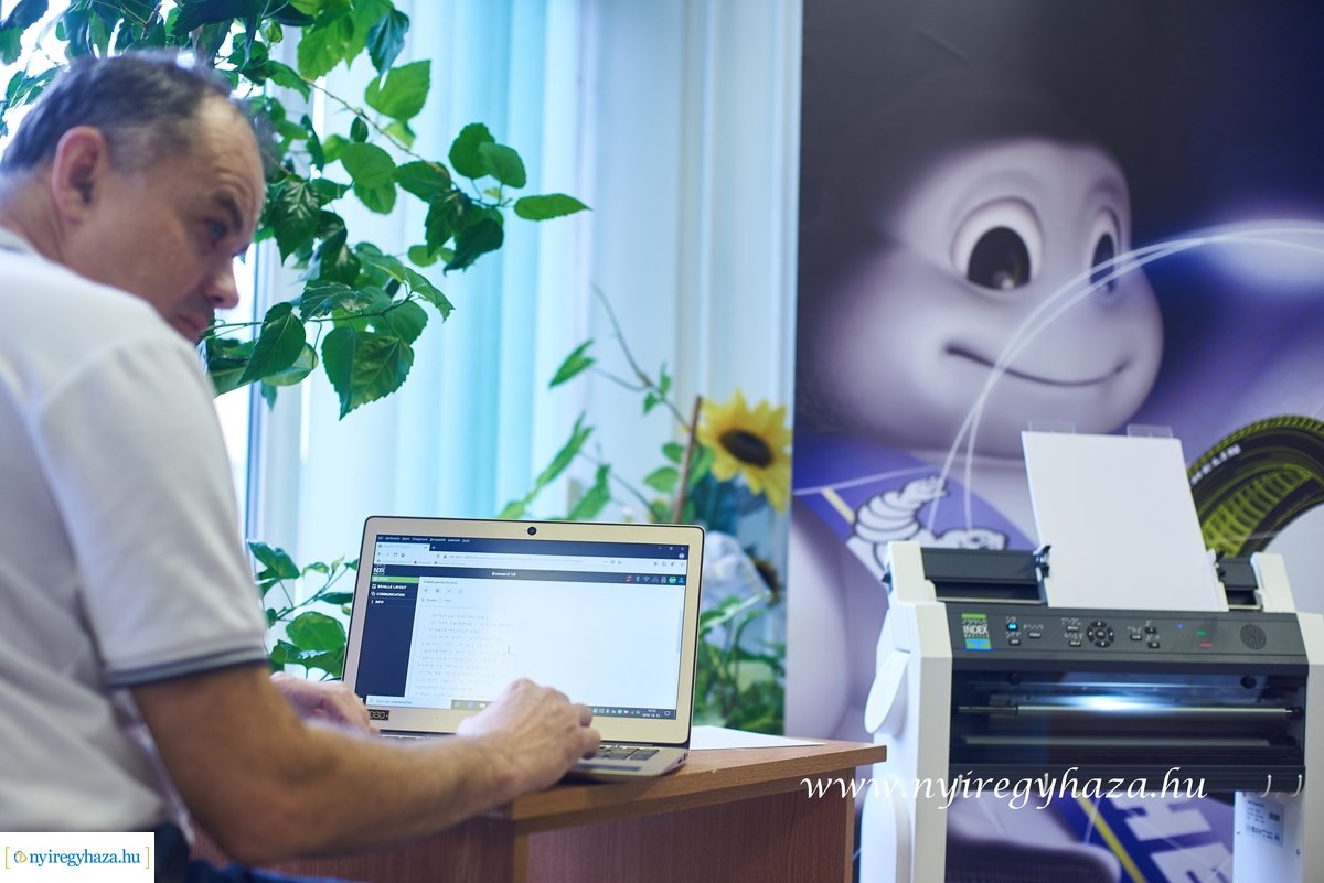 Braille nyomtató a Michelin-től