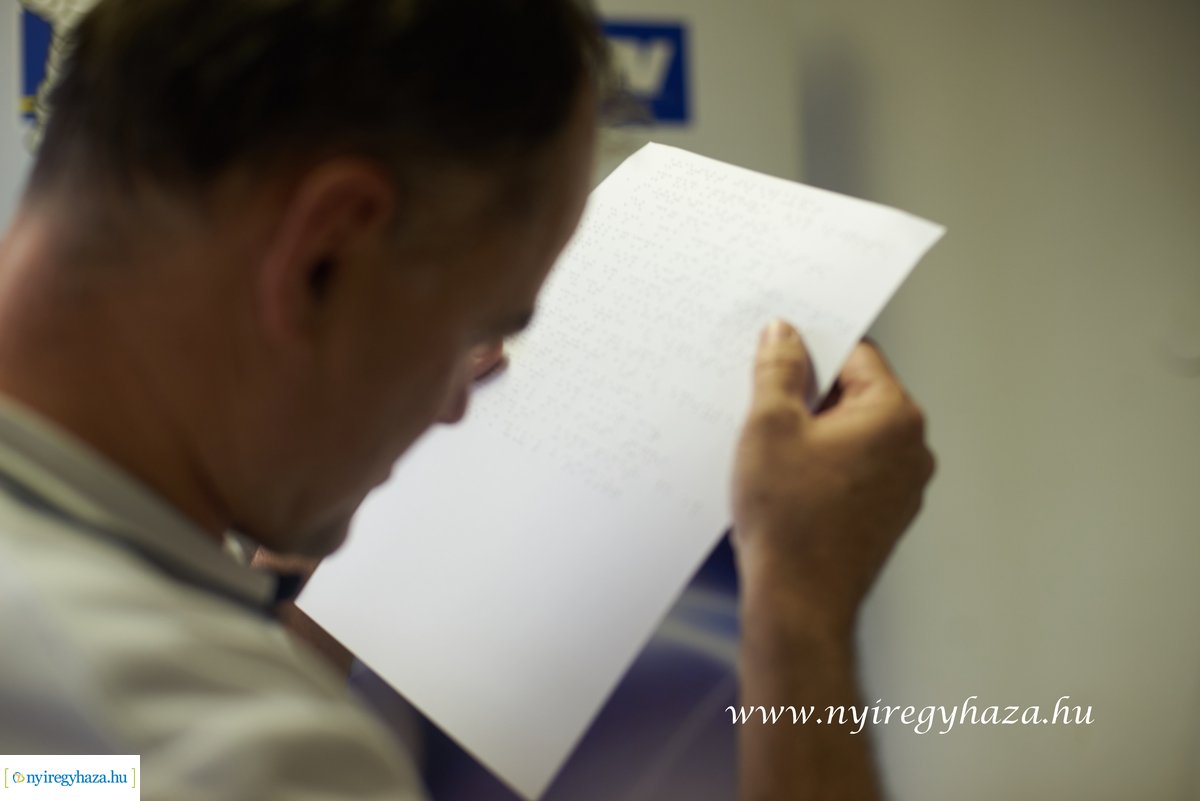 Braille nyomtató a Michelin-től