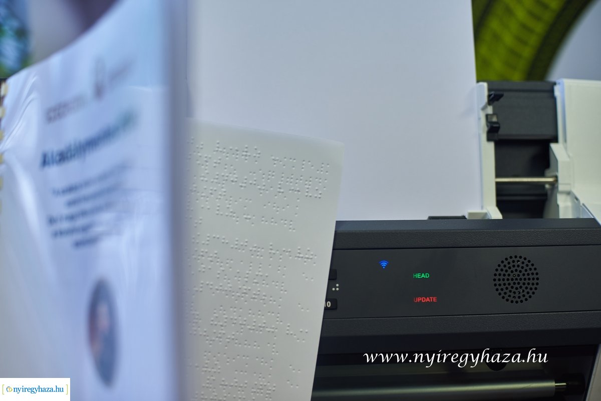 Braille nyomtató a Michelin-től