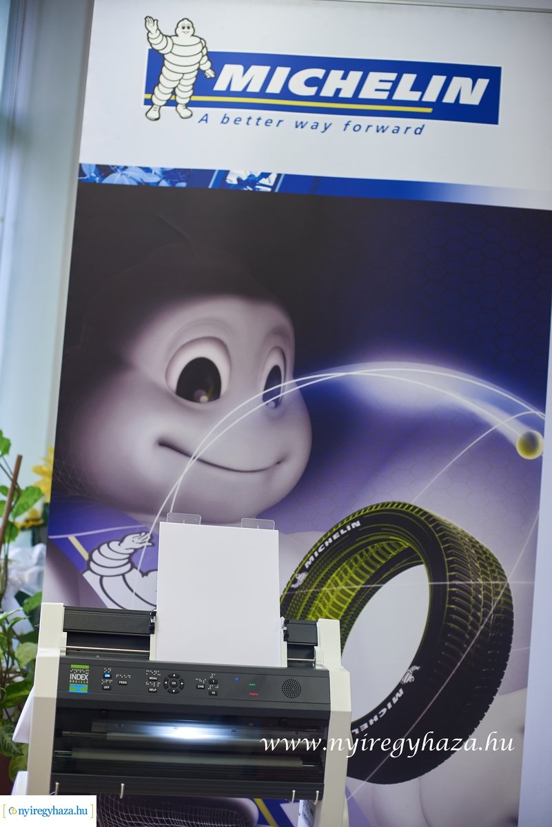 Braille nyomtató a Michelin-től